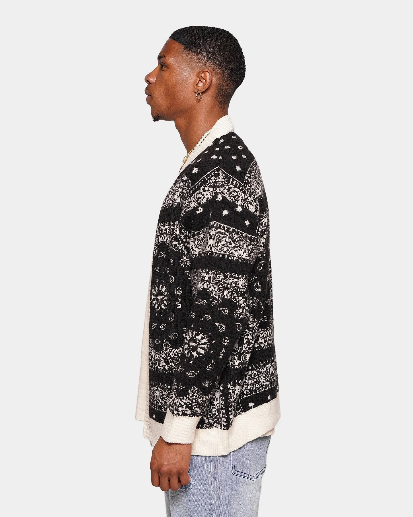 XXIII Bea Bandana Cardigan Black
