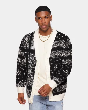 XXIII Bea Bandana Cardigan Black