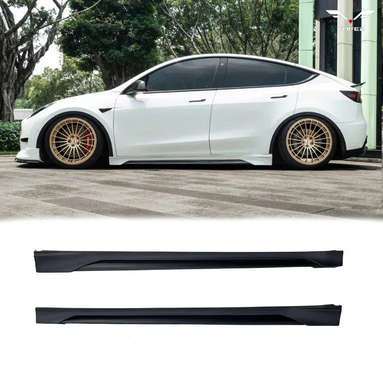 Yofer USA V2 Side Skirts for Tesla Model Y / Performance 2021-ON PP