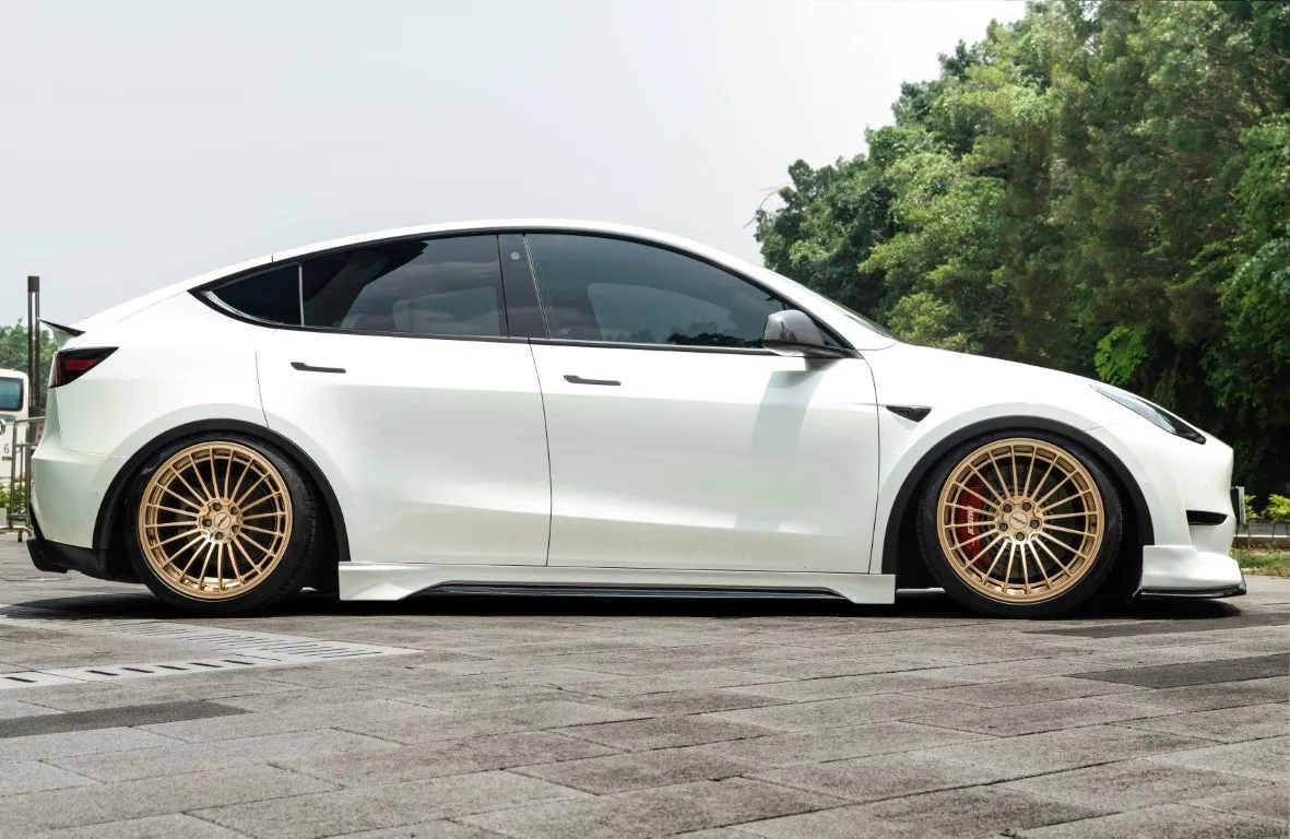 Yofer USA V2 Side Skirts for Tesla Model Y / Performance 2021-ON PP