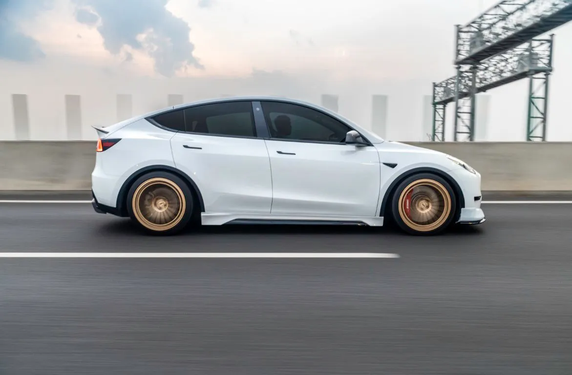 Yofer USA V2 Side Skirts for Tesla Model Y / Performance 2021-ON PP